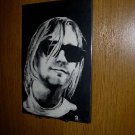 Kurt Cobain 10 x 8" Wallplaque  solid wood