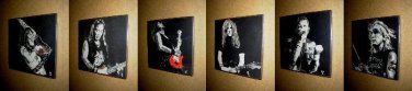 Iron Maiden  complete Set of 6 Wall plaques