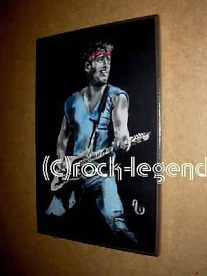 Bruce Springsteen 10 x 8" Wallplaque  solid wood