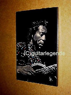 Buddy Guy 10 x 8" Wallplaque  solid wood