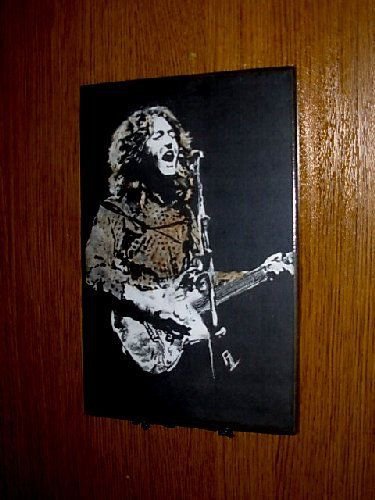 Rory Gallagher 10 x 8" Wallplaque  solid wood
