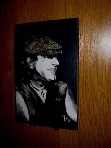 Brian Johnson 10 x 8" Wallplaque