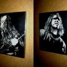 Anthrax complete Set of 4 Wall plaques
