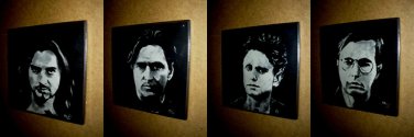 Depeche Mode  complete Set of 4 Wall plaques