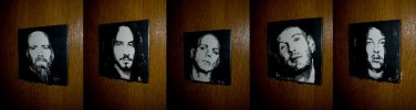 Stone Sour  complete Set of 5 Wall plaques