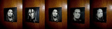 KORN  complete Set of 5 Wall plaques