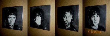 Oasis complete Set of 4 Wall plaques