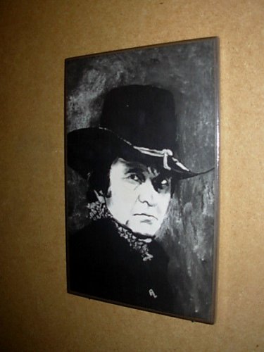Johnny Cash 10 x 8 Wallplaque 9mm solid wood