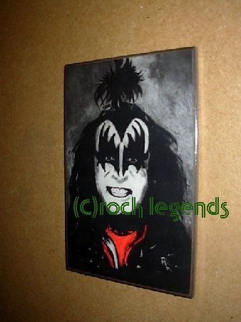 Gene simmons 10 x 8" Wallplaque