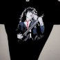 Angus Young Handpainted Tshirt direct from the Artist