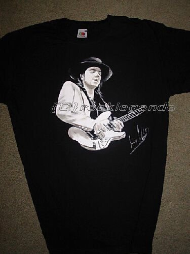 Stevie Ray Vaughn Handpainted T shirt