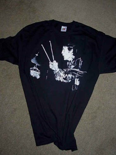 Ginger Baker Handpainted Tshirt  direct from the Artist