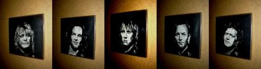 Def Leppard complete Set of 5 Wall plaques