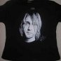 Kurt Cobain Handpainted Tshirt direct from the Artist