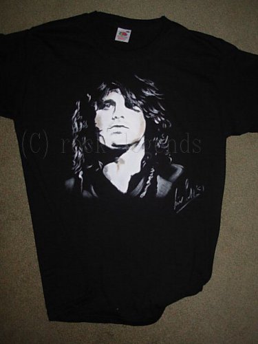 Jim Morrisson Handpainted Tshirt