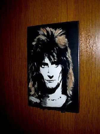 Rod Stewart 10 x 8" Wallplaque  solid wood
