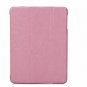 Case for iPad Mini with Foldable Support Style PU Leather and Plastic Material-Pink
