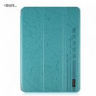 USAMS Popular Jane Series Durable Plastic + PU Leather Case for iPad Mini 2-Blue