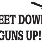 Duck Hunting Window Decal--5"x8"