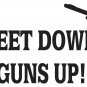 Duck Hunting Window Decal--5"x8"