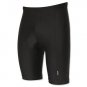 Pace 8 Panel Cycling Short- Black With "Gold" Pad- (XL) Extra Large