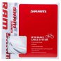 SRAM SlickWire MTB Brake Cable Kit (WHITE)- Includes Cables/Housing Front/Rear