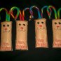 4 PC. Reindeer Candy Cane Holders