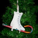 Ice Skating Candy Cane Holder
