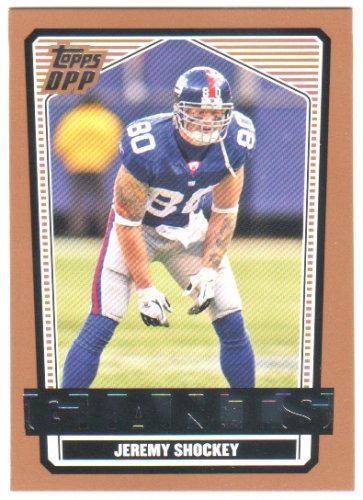 2007 Topps Draft Picks & Prospects Football #34 JEREMY SHOCKEY