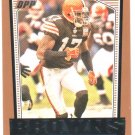 2007 Topps Draft Picks & Prospects Football #84 BRAYLON EDWARDS