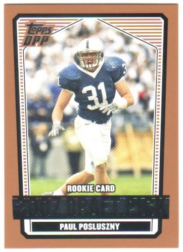 2007 Topps Draft Picks & Prospects Football #110 PAUL POSLUSZNY RC