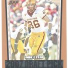 2007 Topps Draft Picks & Prospects Football #144 ZACH MILLER RC