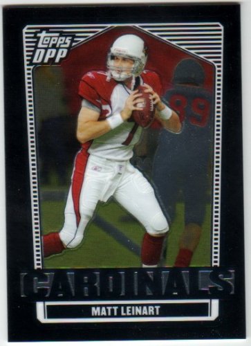 2007 Topps Draft Picks & Prospects Football Chrome Black Parallel #54 MATT LEINART