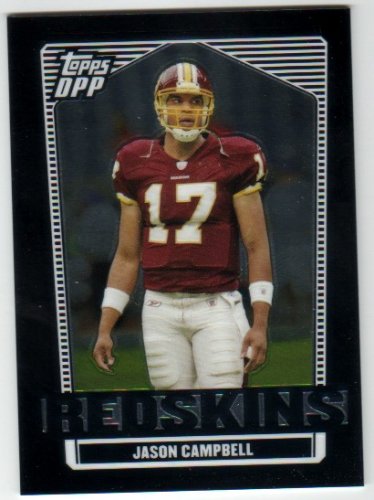 2007 Topps Draft Picks & Prospects Football Chrome Black Parallel #65 JASON CAMPBELL