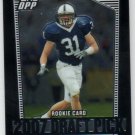 2007 Topps Draft Picks & Prospects Football Chrome Black Parallel #110 PAUL POSLUSZNY RC