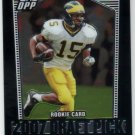 2007 Topps Draft Picks & Prospects Football Chrome Black Parallel #123 STEVE BREASTON RC