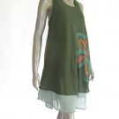 Tie back Women Cotton Dress (DR174)