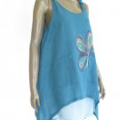 Hand drawing Cotton Blouse