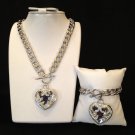 Heart charm set