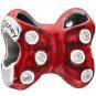 Authentic Chamilia Disney Minnie’s Red Bow Charm Bead 2025-0925 "Gift Boxed"
