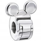 Authentic Chamilia Disney Mickey Mouse Lock Charm Bead 1410-0001 Gift "Boxed"