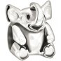 Authentic Chamilia Sterling Silver - Elephant Charm Bead 2010-3097 "Gift Boxed"