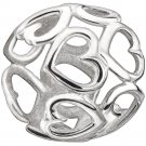 New Authentic Chamilia Delicate Hearts Charm Bead 2010-3154 "Gift Boxed"