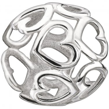 New Authentic Chamilia Delicate Hearts Charm Bead 2010-3154 "Gift Boxed"