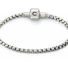 Authentic Chamilia Box Chain Bracelet - Oxidized 1012-0116 All Sizes Gift Boxed
