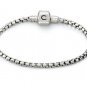 Authentic Chamilia Box Chain Bracelet - Oxidized 1012-0116 All Sizes Gift Boxed
