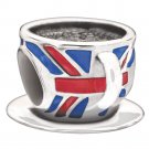 Authentic Chamilia British Cuppa Charm Bead 2020-0668 "Gift Boxed"