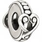 Authentic Chamilia Sterling Silver Affection Spacer Charm Bead 2610-0003