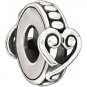 Authentic Chamilia Sterling Silver Affection Spacer Charm Bead 2610-0003