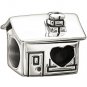 Authentic Chamilia Home Is Where The Heart Is Charm Bead 2010-3106 "Gift Boxed"